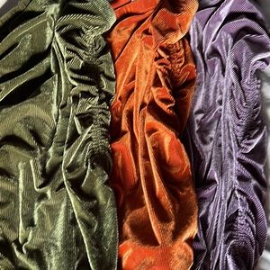 Kiki The Brand Two Piece Set - Olive, Orange & Purple